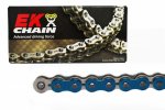 QX - gyűrűs lánc - Made in JAPAN EK 520 SRX2 480 L reel Metallic Blue