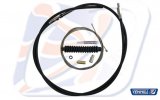 Clutch cable kit Venhill U01-1-201 fekete