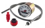 Speedometer complete RMS 163680104 round type up to 60 km/h