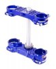 Triple clamp X-TRIG 40301003 ROCS TECH kék