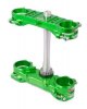 Triple clamp X-TRIG 40301007 ROCS TECH zöld