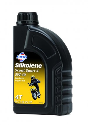 Motorolaj SILKOLENE SCOOT SPORT 4 5W-40 1 l