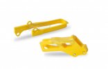 Chain guide / slider kit POLISPORT 90615 yellow RM 01
