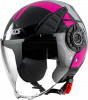JET helmet AXXIS METRO ABS cool b8 matt fluor pink XXL