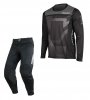 Set of MX pants and MX jersey YOKO TRE+KISA black; black 30 (S)