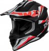 Motocross bukósisak iXS X12041 iXS362 2.0 black matt-red-white L