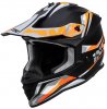 Motocross bukósisak iXS X12041 iXS362 2.0 black matt-orange fluo L